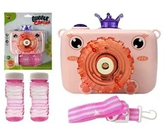 Lean Toys Muilo burbulų kamera su šviesos ir garso efektais