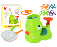 Lean Toys Frisbee žaidimas su drambliu ir gaudymo tinklais