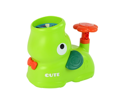 Lean Toys Frisbee žaidimas su drambliu ir gaudymo tinklais