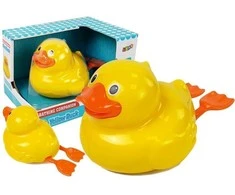 Lean Toys Vonios žaislas - Geltona antis, 18 cm