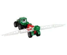 Traktorius su purkštuvu Lean Toys, žalias