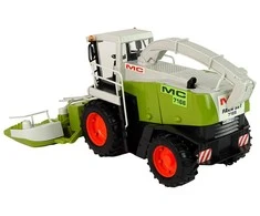 Žaislinis kombainas judančiomis dalimis Lean Toys, žalias, MC 7166