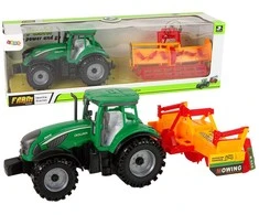 Traktorius su kultivatoriumi Lean Toys
