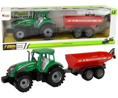 Traktorius su priekaba Lean Toys