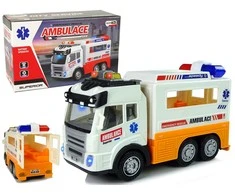 Lean Toys Greitosios pagalbos automobilis