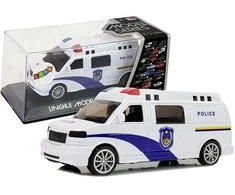 Policijos automobilis su efektais Lean Toys