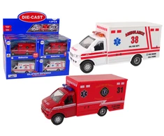 Lean Toys Greitosios pagalbos automobilis