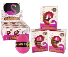 Lean Toys Augantis flamingo kiaušinis LeanToys 6 cm, rožinis