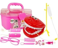 Lean Toys Odontologo rinkinys dėžutėje