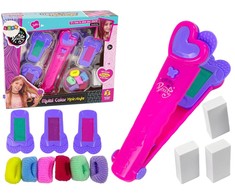 Lean Toys Plaukų rinkinys Dažymo kreidos tiesintuvas vaikams Liekni žaislai