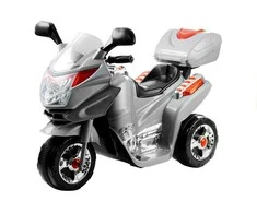 Lean Cars Akumuliatorinis sidabrinis motociklas HC8051