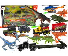 Žaislų rinkinys su dinozaurais, Lean Toys
