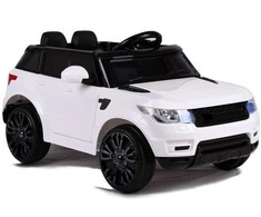Lean Cars Dvivietis elektromobilis vaikams Lean Toys HL1638, baltas