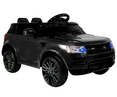 Lean Cars Dvivietis elektromobilis vaikams Lean Toys HL1638, juodas