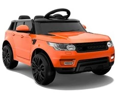Lean Cars Dvivietis elektromobilis vaikams Lean Toys HL1638, oranžinis