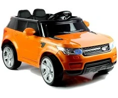 Lean Cars Dvivietis elektromobilis vaikams Lean Toys HL1638, oranžinis