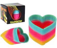 Žaislas spiralė Lean Toys Širdis, 6 cm