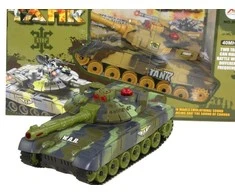 Nuotoliniu būdu valdomas tankas Lean Toys, 26x10x9 cm