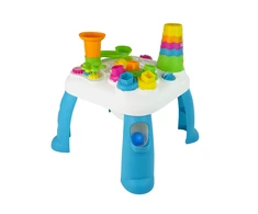 Lean Toys Interaktyvus žaidimų stalas vaikams LeonToys su šviesos diodais, 40x51 cm