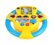 Interaktyvus muzikinis vairas vaikams Lean Toys