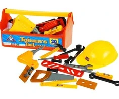 Lean Toys Vaikiškas įrankių rinkinys su dėže, 22 dalys