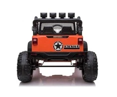 Lean Cars Vienvietis elektromobilis vaikams JEEP JC666, oranžinis