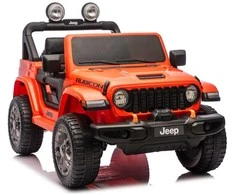 Lean Cars Oranžinis elektrinis automobilis Jeep Rubicon DK-JWR556