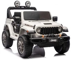 Lean Cars Baltas elektrinis automobilis Jeep Rubicon DK-JWR556