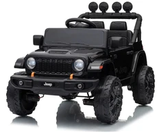 Lean Cars Elektromobilis Jeep Rubicon Juoda