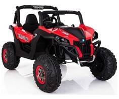 Lean Cars Elektrinis visureigis vaikams Jeep XMX, raudonas