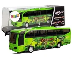 Lean Toys Ekskursinis autobusiukas su šviesomis ir garsais