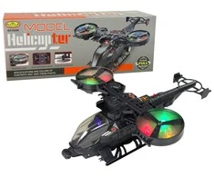 Lean Toys Karinis sraigtasparnis su šviesomis ir garsais, 38 cm