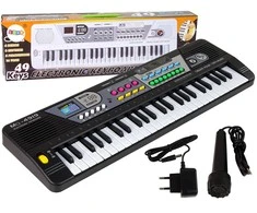 Lean Toys Klaviatūra su mikrofonu MQ4919, 49 klavišai