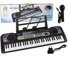 Lean Toys Elektrinė Klaviatūra su Mikrofonu LeanToys, 75x19x25 cm