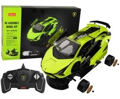 Rastar Radijo bangomis valdomas automobilis konstruktorius Lamborghini Sian žalias