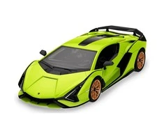 Rastar Radijo bangomis valdomas automobilis konstruktorius Lamborghini Sian žalias
