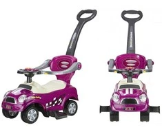 Lean Cars Paspiriama mašinėlė-stumdukas Coupe, 85x40x60 cm