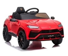Lean Cars Vienvietis elektromobilis Lamborghini Urus BDM0923, raudonas