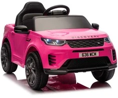 Lean Cars Vaikiškas akumuliatorinis automobilis rožinis Land Rover Discovery DLS-K06