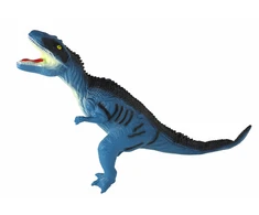 Duża Didelė Tyrannosaurus figūrėlė su garsu, mėlyna (63x41x23 cm)