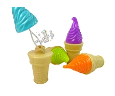 Lean Toys Muilo burbulų skystis - Ledai, 80 ml
