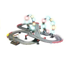 Lean Toys Magnetinė lenktynių trasa