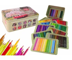 Lean Spalvotų pieštukų rinkinys Little Artist 300 vnt.