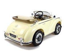 Lean Cars Vaikiškas elektromobilis Mercedes-Benz 300S, smėlio spalvos