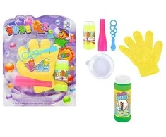 Lean Toys MAGIC CATCHABLE BUBBLE RINKINYS VAIKAMS BURBULULIŲ PUTĖJIMAS ATšokinėja gaudymas PIRŠTINĖS LINKSMUMAS
