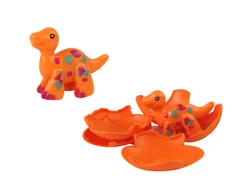 Žaislinis dinozauras kiaušinyje Lean Toys, 6 cm