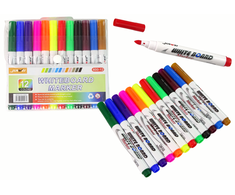 Žymeklių rinkinys Lean Toys, 12 spalvų