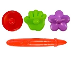 Lean Toys Magnetinė piešimo lenta Dinozaurai