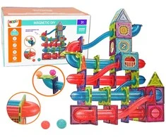 Lean Toys Magnetinis 3D konstruktorius LeanToys, 145 d.