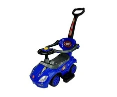 Lean Cars Vaikiškas paspirtukas Mega Car, 3 viename, 85 cm